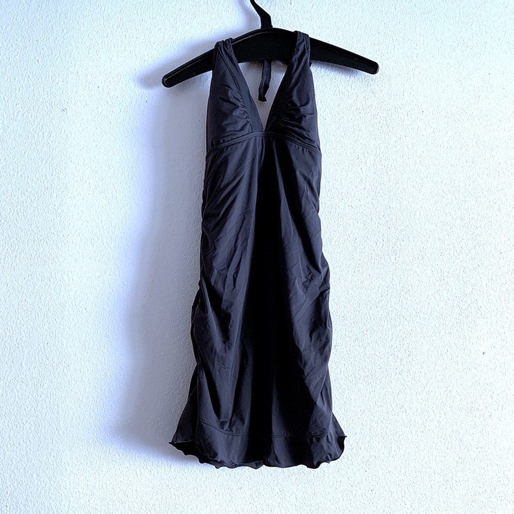 Athleta Gray Active Dress Built In Bodysuit